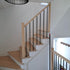 Poteau d'escalier en érable